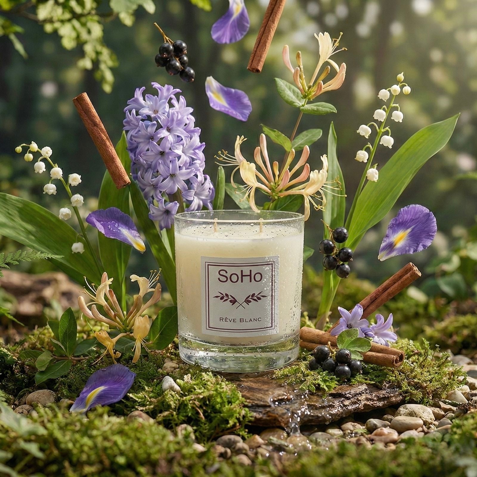 Rêve Blanc Candle – The Glow of Serenity - 230g