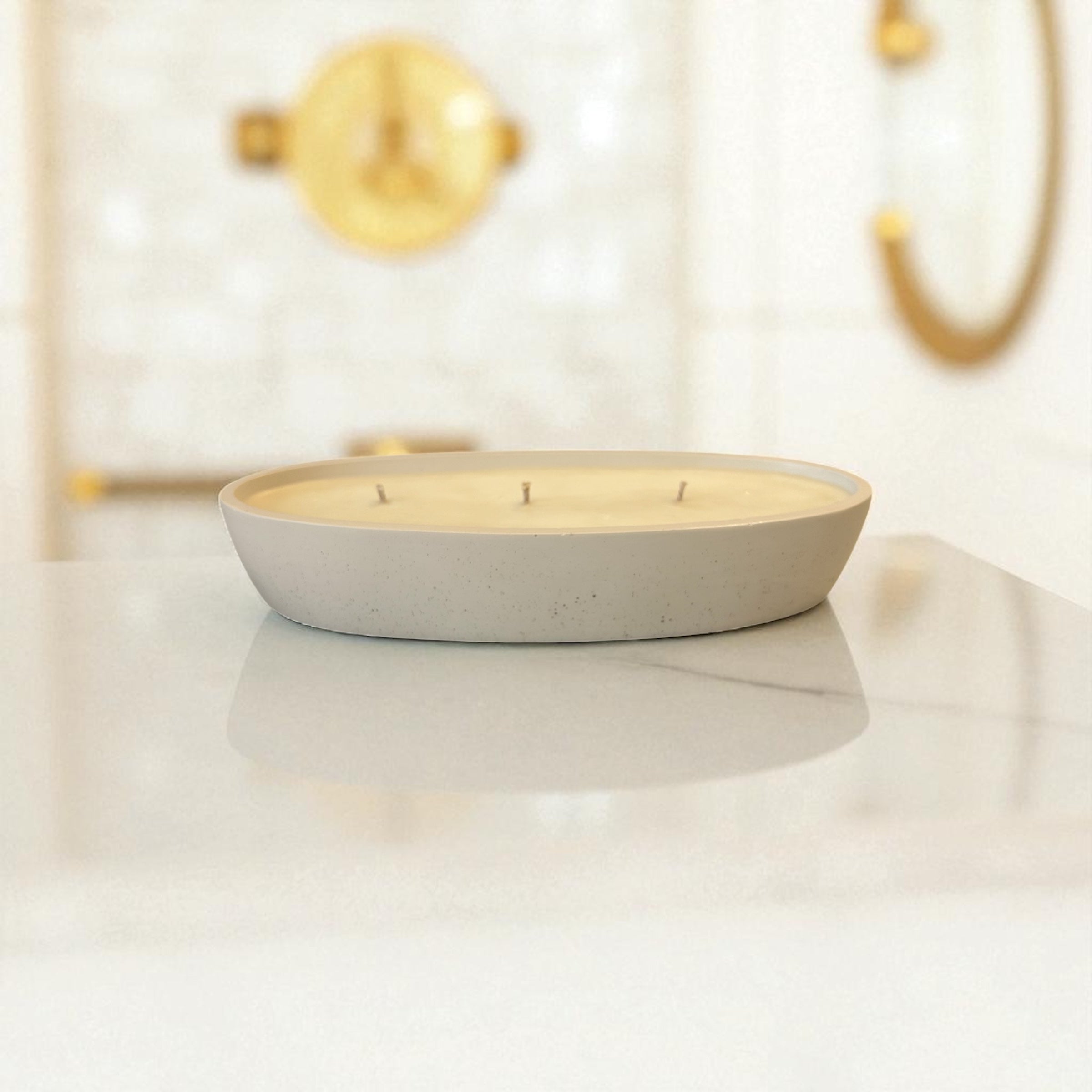 Handcrafted Artisan Bowl Candle – Modern Luxury Redefined - 240g